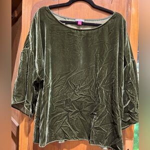 Vince Camuto velvet top